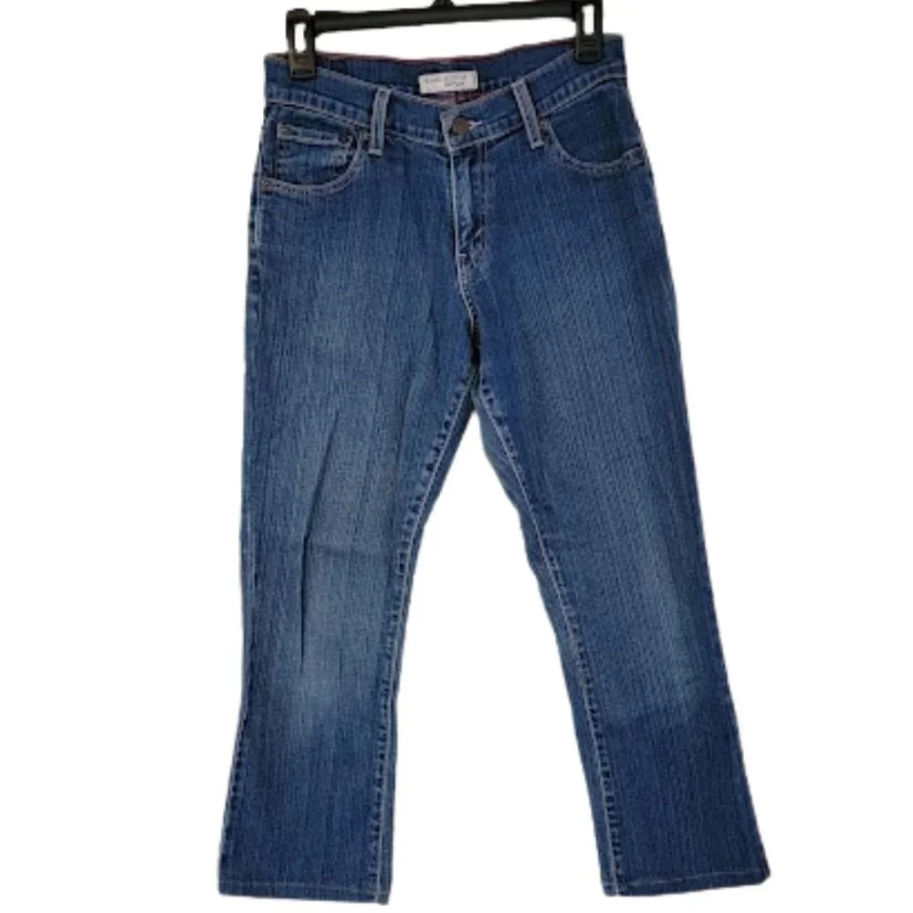Levi's 550 Relaxed Boot Cut Jeans SZ 4 Excellent Shape! - Picture 2 of 12